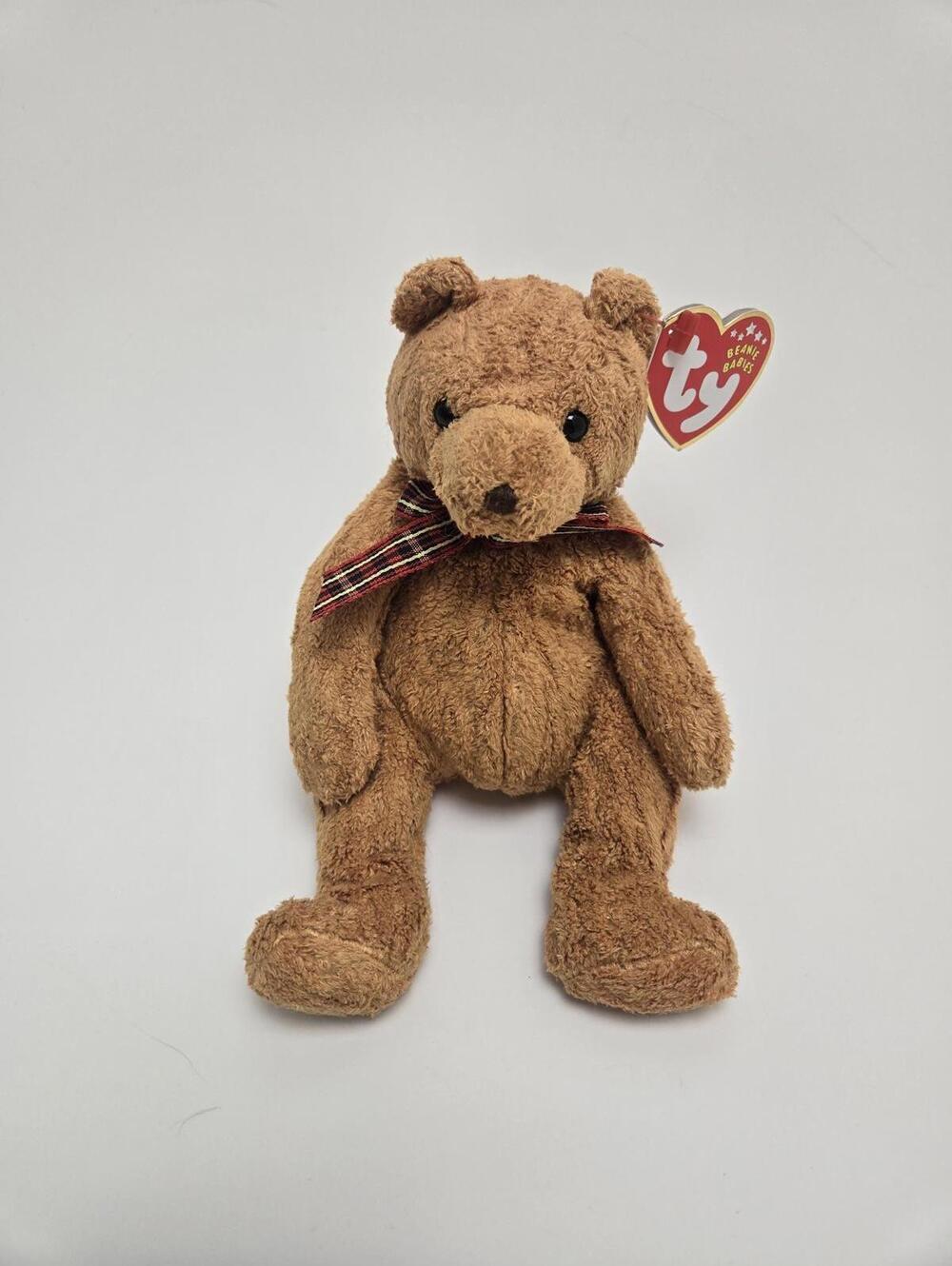 Ty Beanie Baby “Woody” the Bear (7.5 inch)